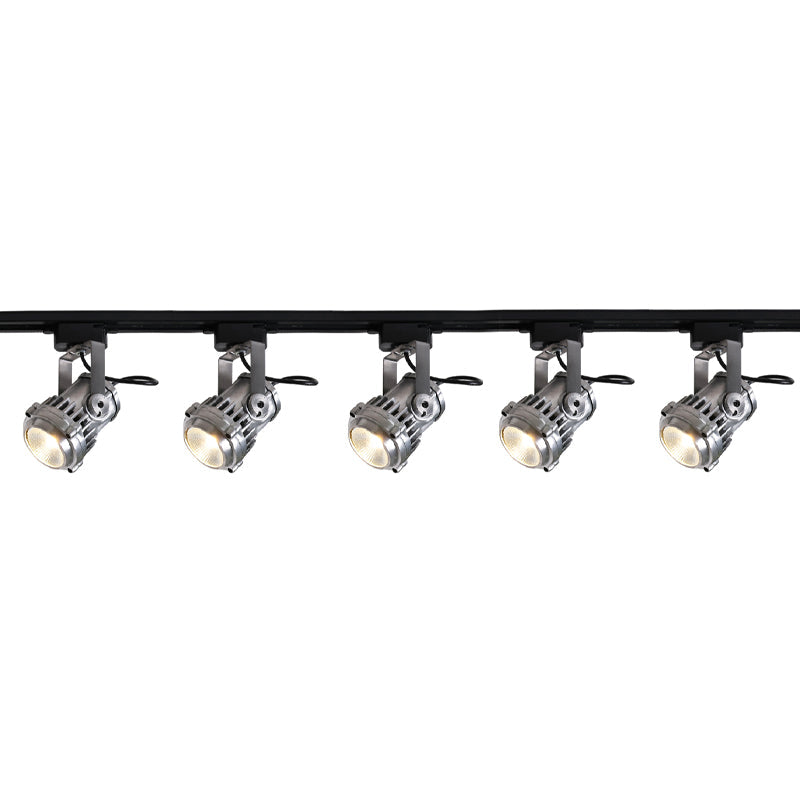 Avvelos Retro Industrial Metal Glass Track Lights - Lamp Copper