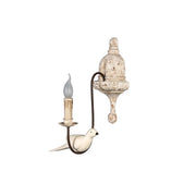Syraean Vintage Retro Bird Metal Wooden Wall Lamp - Lamp Copper