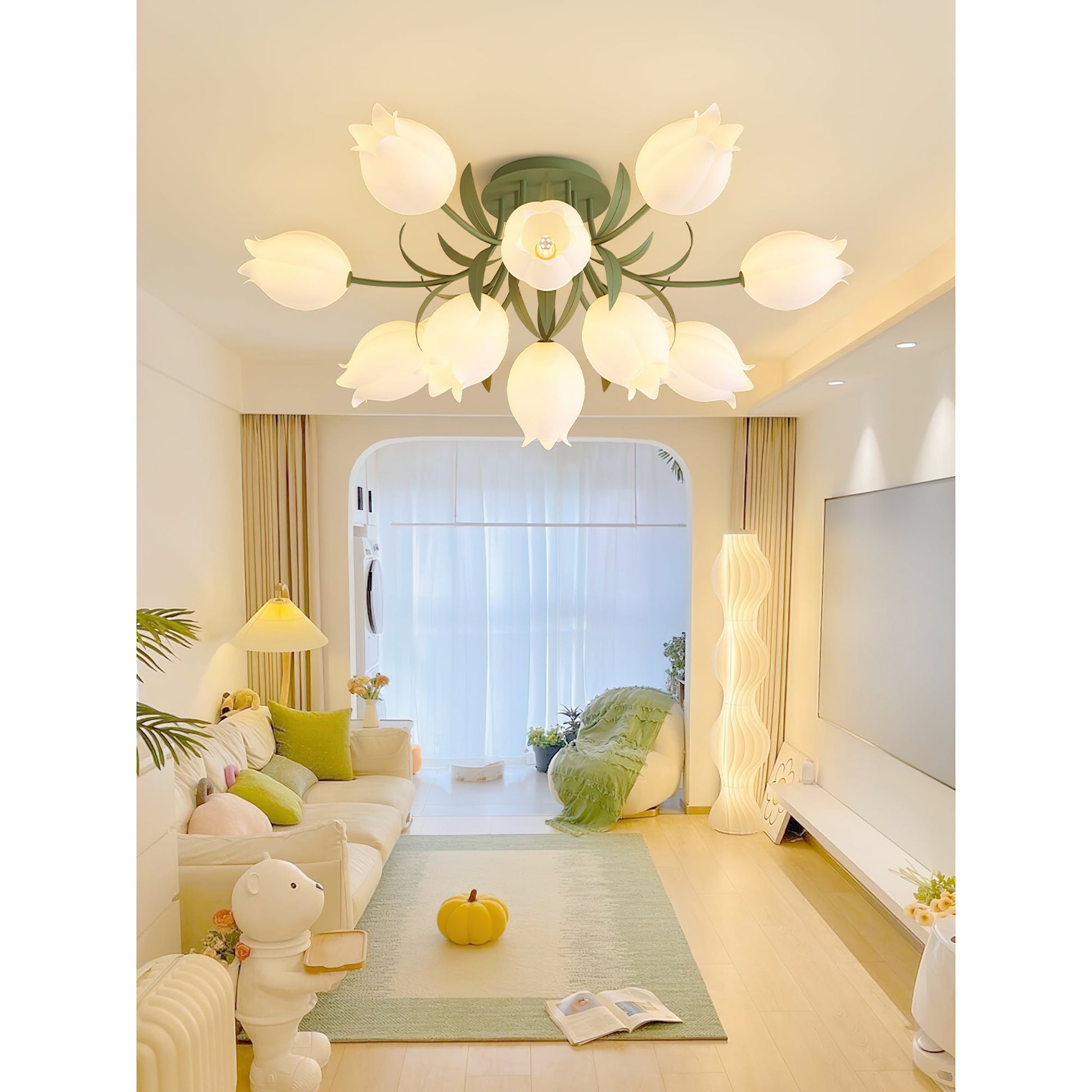 Armarila Individual Creativity Metal Ceiling Lamp - Lamp Copper