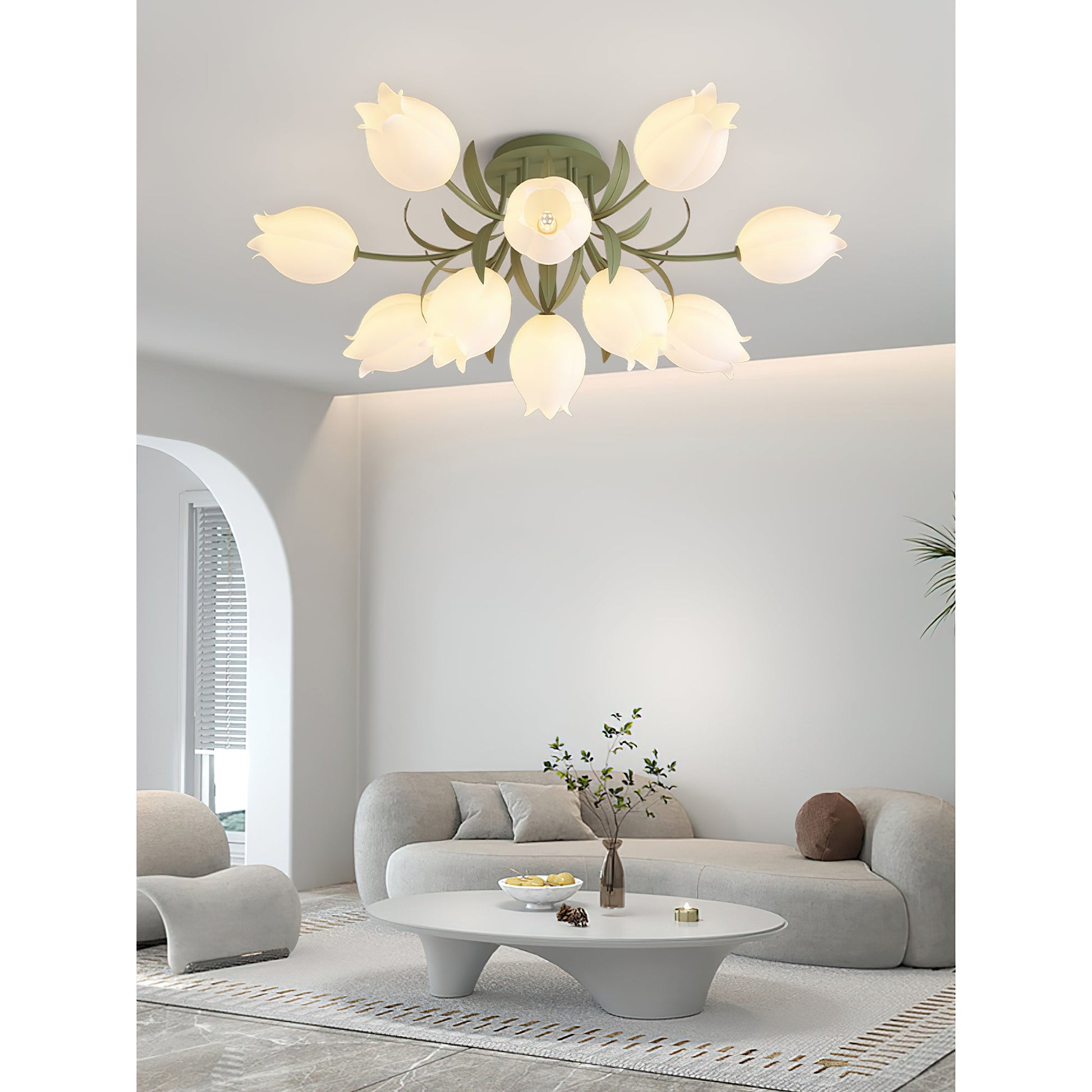 Armarila Individual Creativity Metal Ceiling Lamp - Lamp Copper