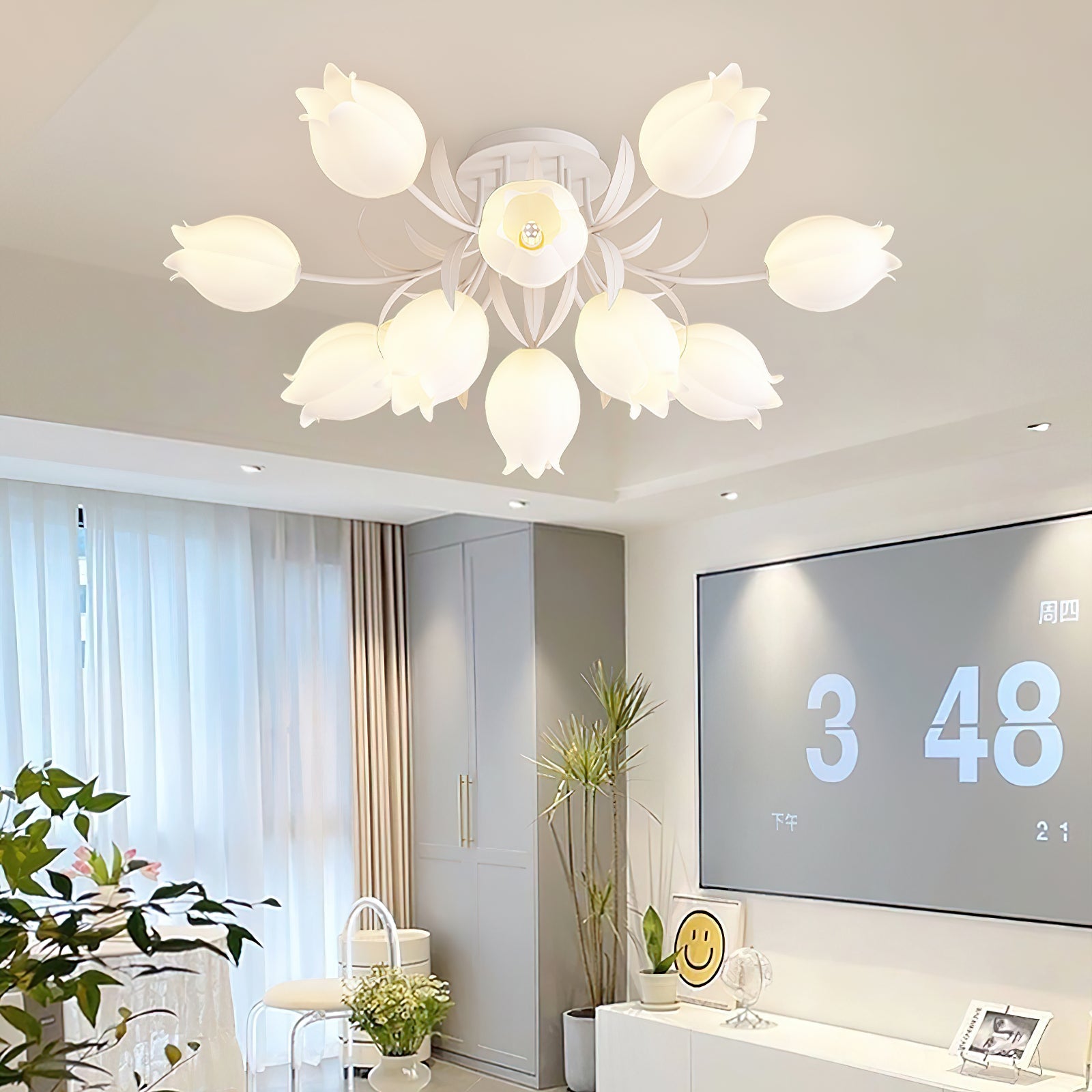 Armarila Individual Creativity Metal Ceiling Lamp - Lamp Copper