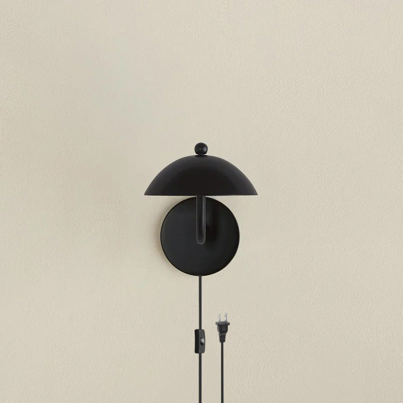 Cetalan Vintage Ripple Plug-in Metal Wall Lamp - Lamp Copper