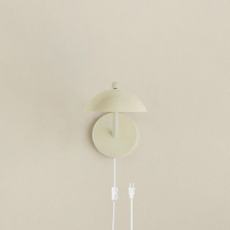 Cetalan Vintage Ripple Plug-in Metal Wall Lamp - Lamp Copper