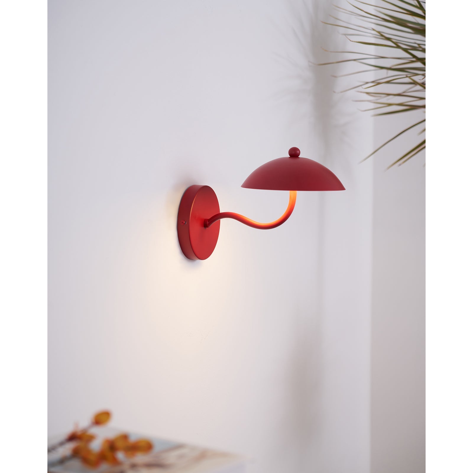 Errina Modern Minimalist Ripple Metal Wall Lamp - Lamp Copper