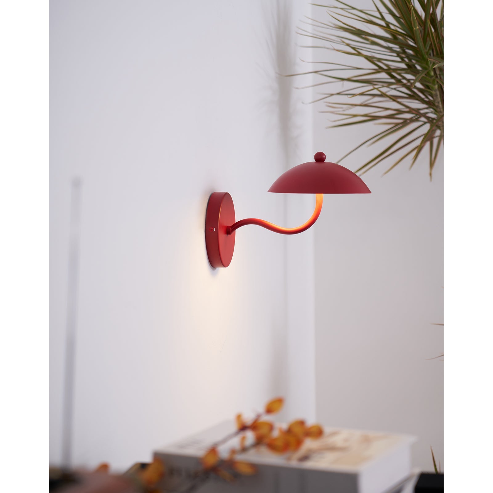 Errina Modern Minimalist Ripple Metal Wall Lamp - Lamp Copper