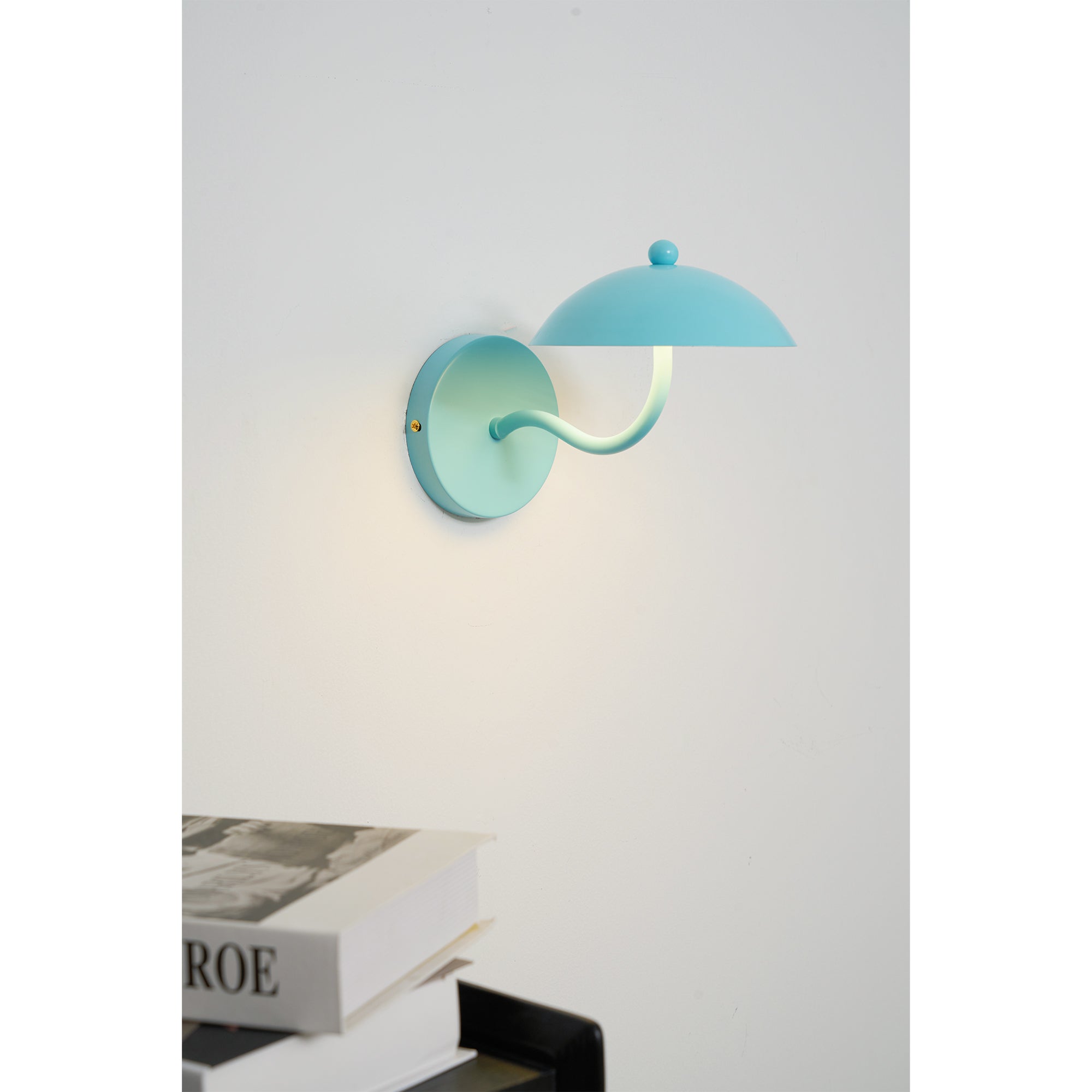 Errina Modern Minimalist Ripple Metal Wall Lamp - Lamp Copper