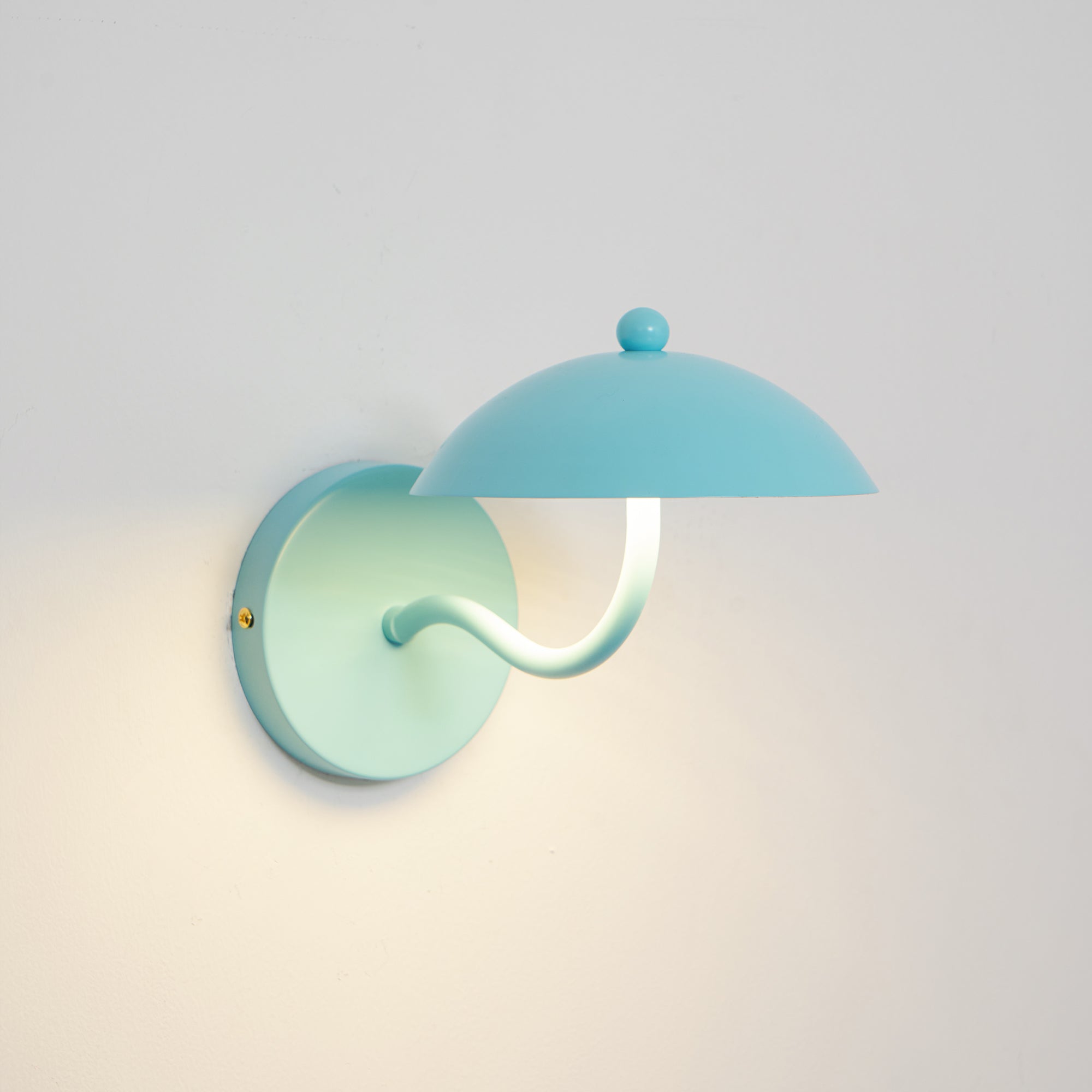 Errina Modern Minimalist Ripple Metal Wall Lamp - Lamp Copper