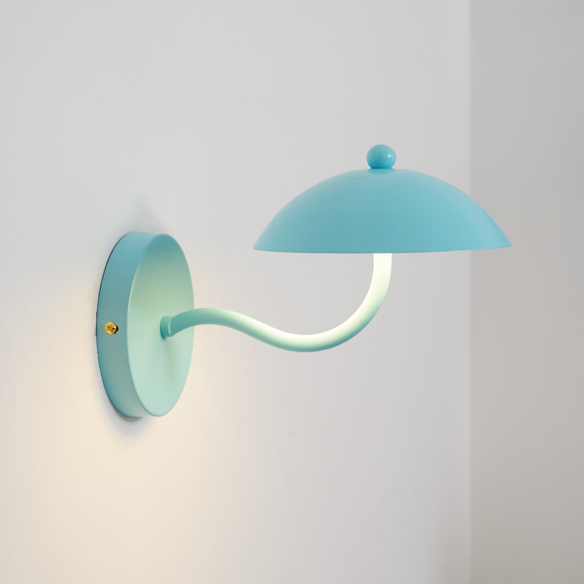 Errina Modern Minimalist Ripple Metal Wall Lamp - Lamp Copper