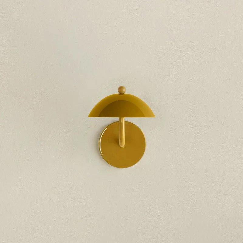 Errina Modern Minimalist Ripple Metal Wall Lamp - Lamp Copper