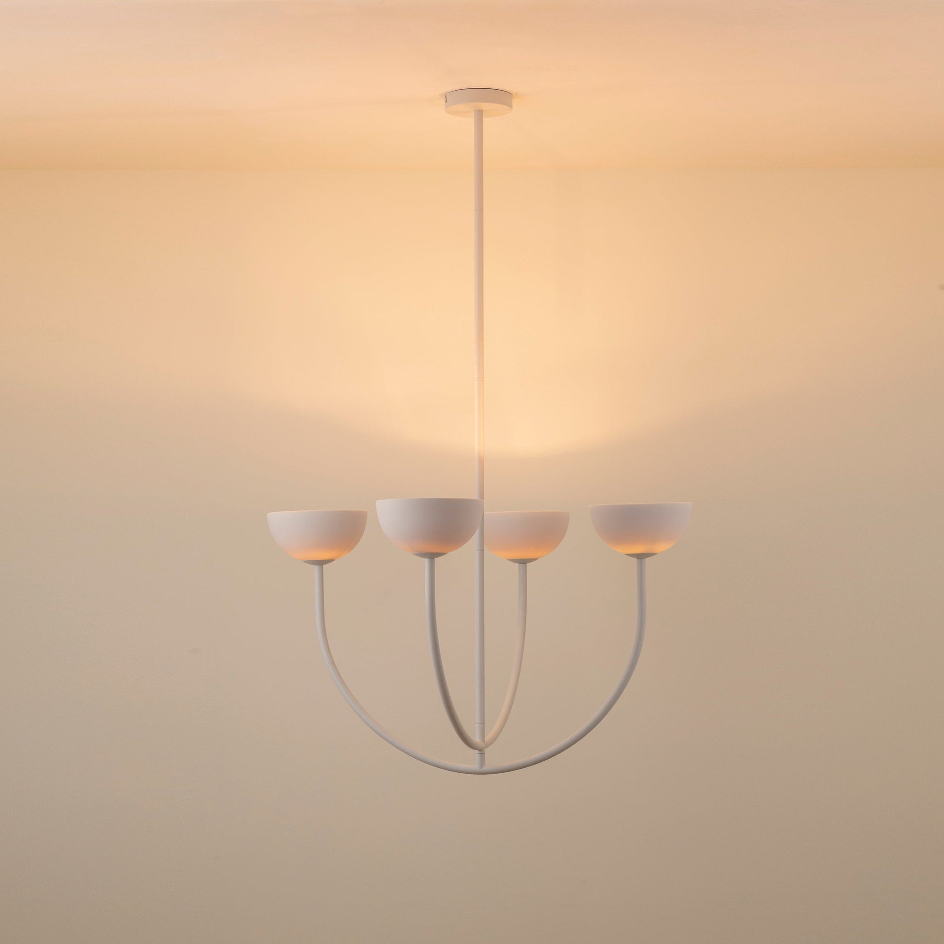 Sytala Modern Minimalist Metal Ceramics Chandelier - Lamp Copper