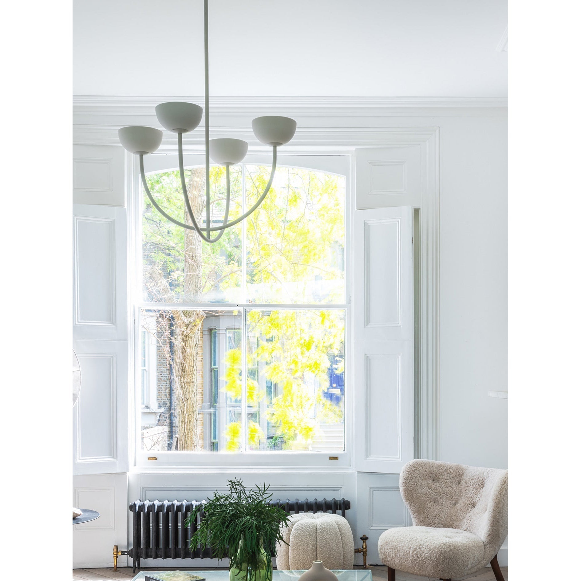 Sytala Modern Minimalist Metal Ceramics Chandelier - Lamp Copper