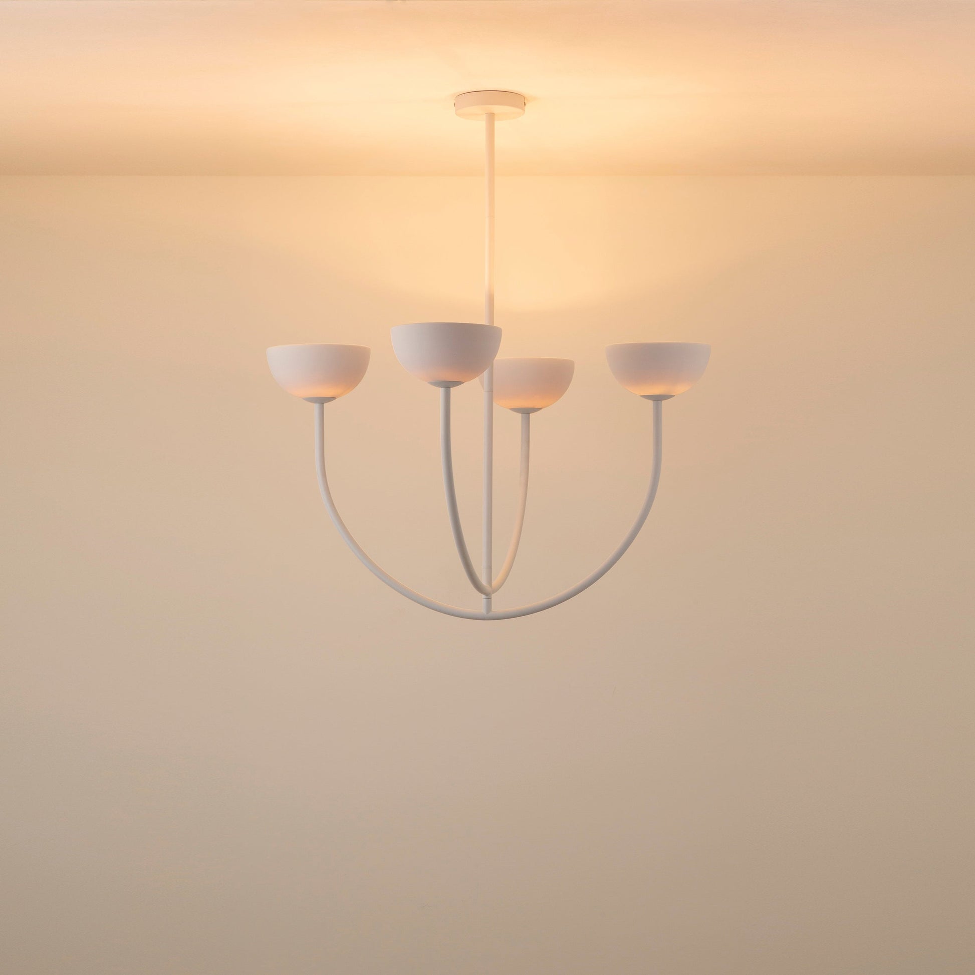 Sytala Modern Minimalist Metal Ceramics Chandelier - Lamp Copper