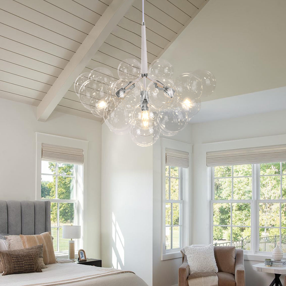 Vesara Modern Glass Chandelier