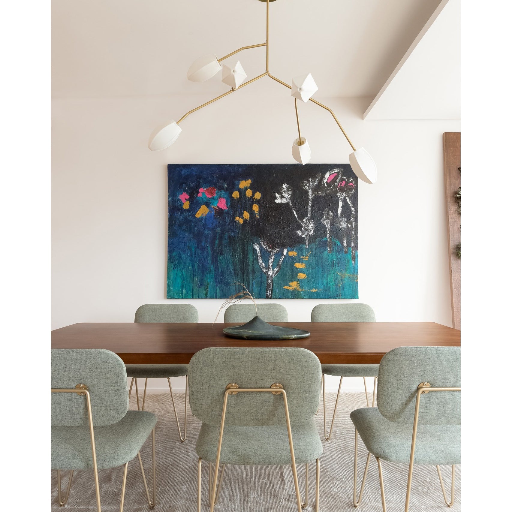 Evvinora Vintage Industrial Metal Fabric Chandelier - Lamp Copper