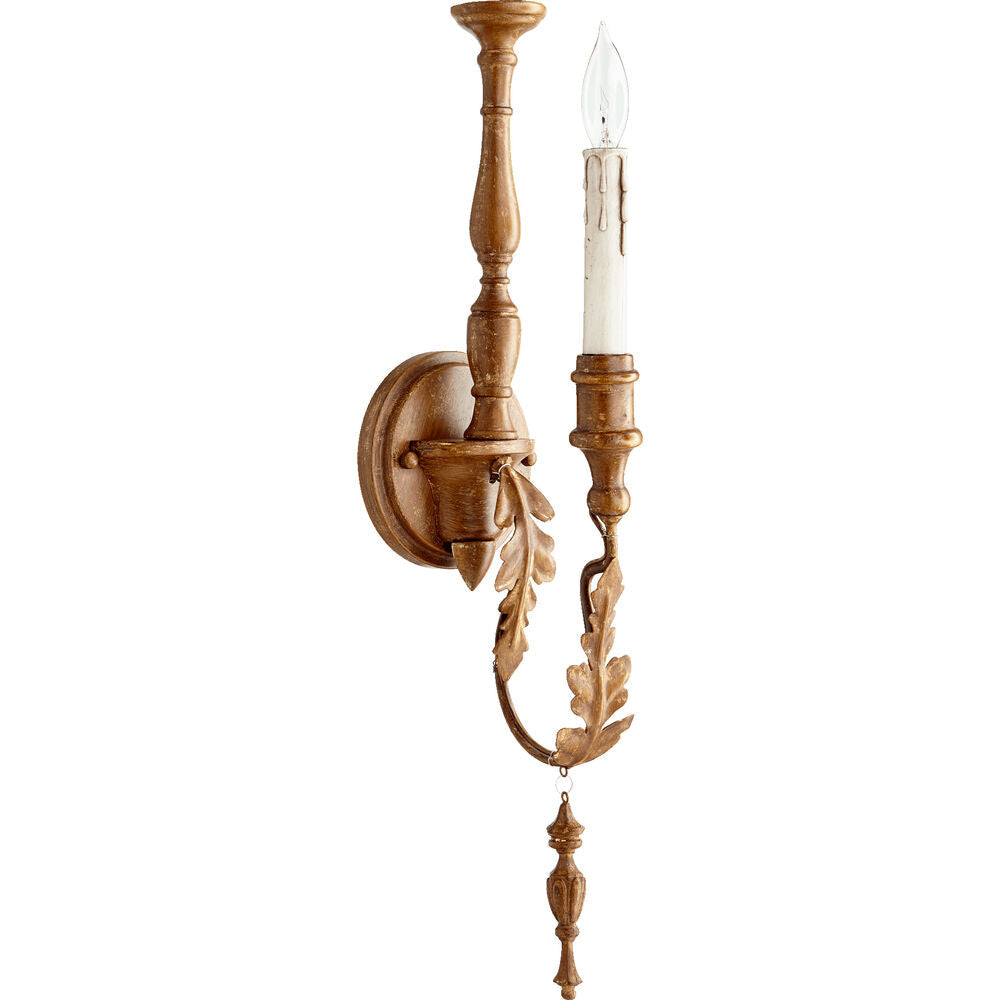 Ivelor Vintage Industrial Candle Metal Wall Lamp - Lamp Copper