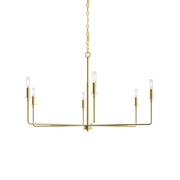 Blikuvyi Modern Industrial Minimalist Metal Chandelier