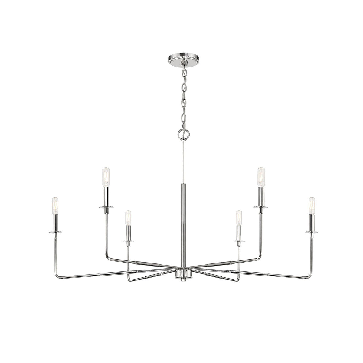 Blikuvyi Modern Industrial Minimalist Metal Chandelier