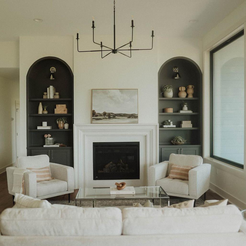 Blikuvyi Modern Industrial Minimalist Metal Chandelier