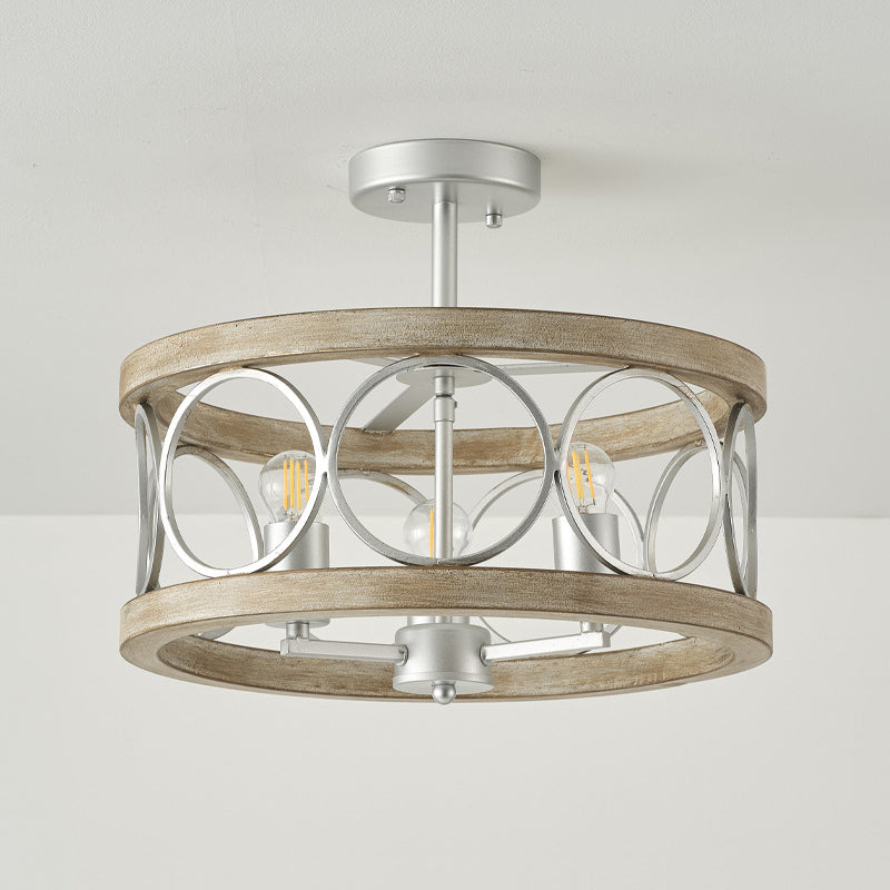 Arthaen Vintage Industrial Metal Ceiling Light - Lamp Copper