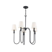Evraeel Modern Minimalist Metal Fabric Chandelier - Lamp Copper