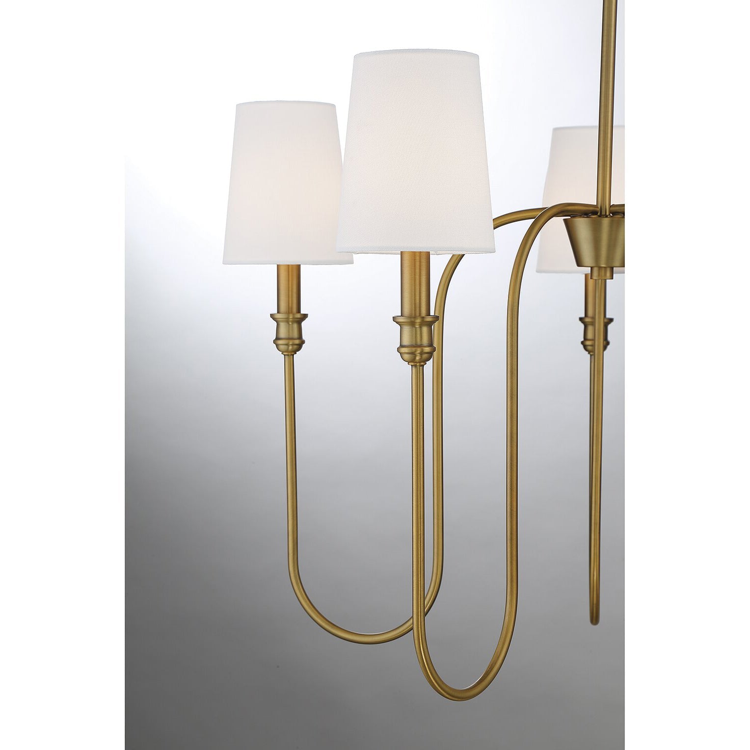 Evraeel Modern Minimalist Metal Fabric Chandelier - Lamp Copper