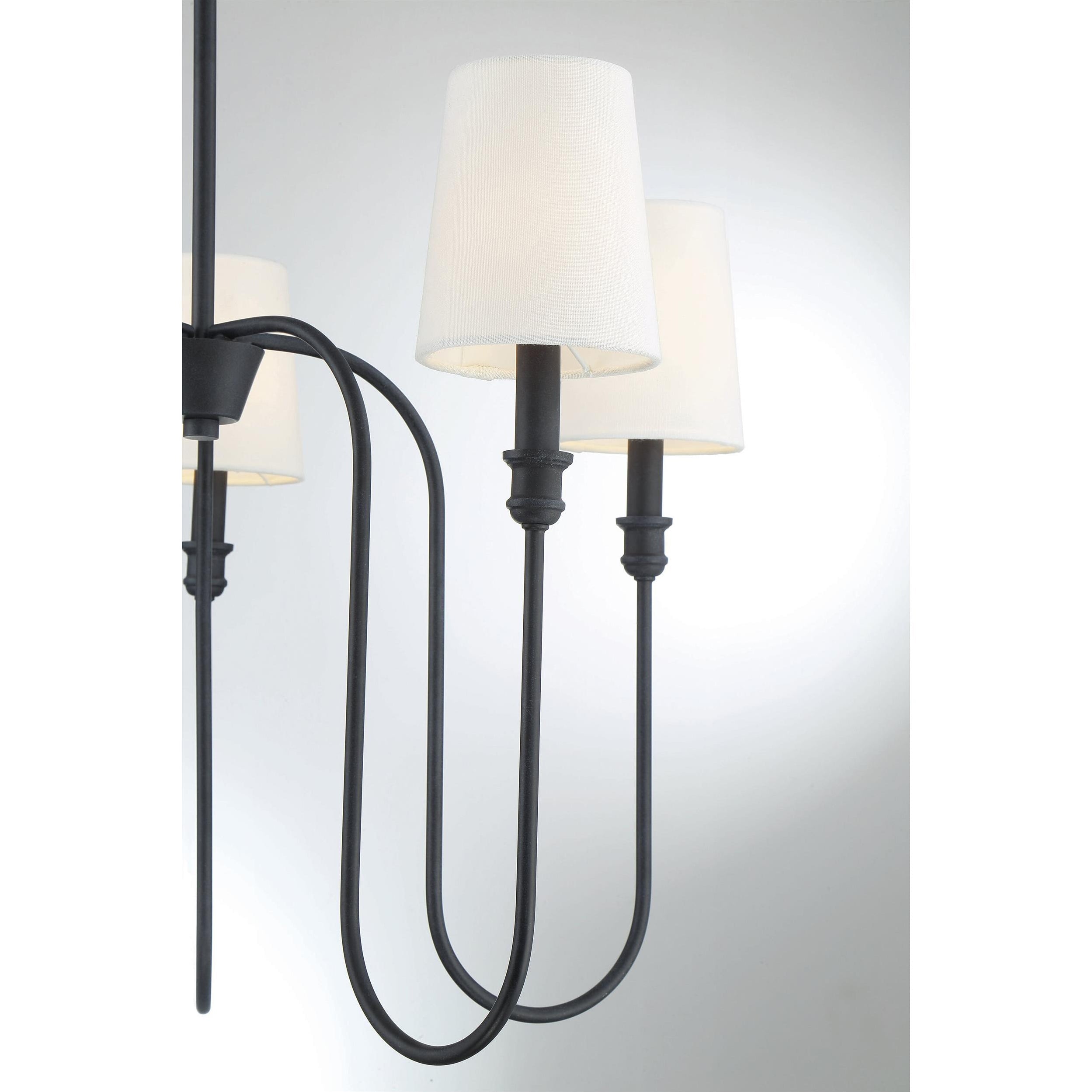 Evraeel Modern Minimalist Metal Fabric Chandelier - Lamp Copper