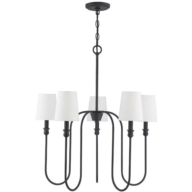 Evraeel Modern Minimalist Metal Fabric Chandelier - Lamp Copper