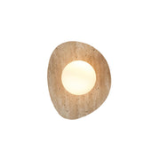 Uphae Modern Minimalist Travertine Wall Lamp - Lamp Copper