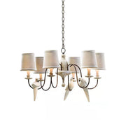 Avcarora Postmodern Luxury Fabric Metal Chandelier - Lamp Copper
