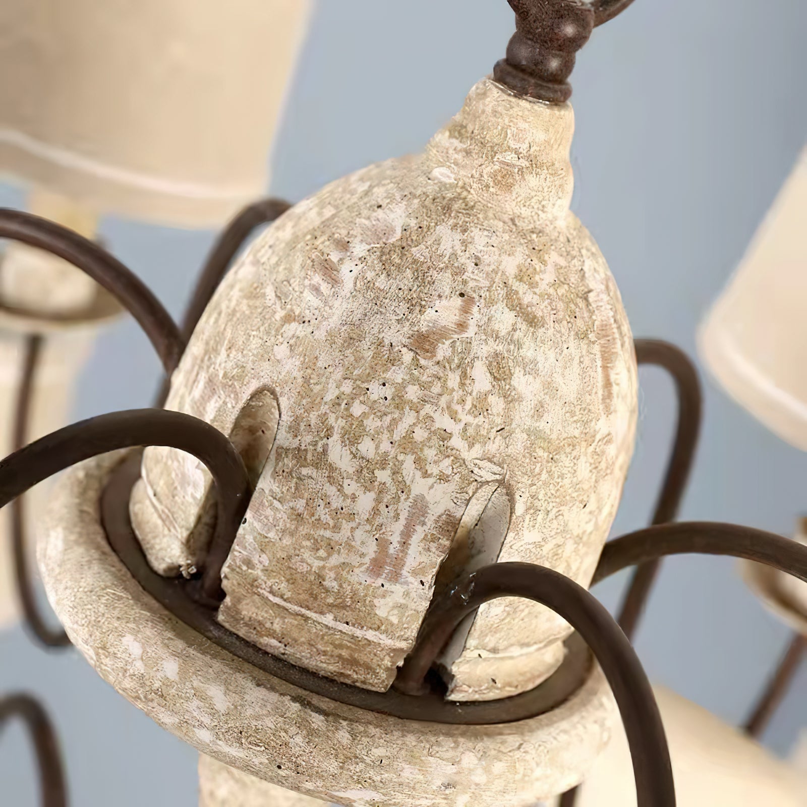 Avcarora Postmodern Luxury Fabric Metal Chandelier - Lamp Copper