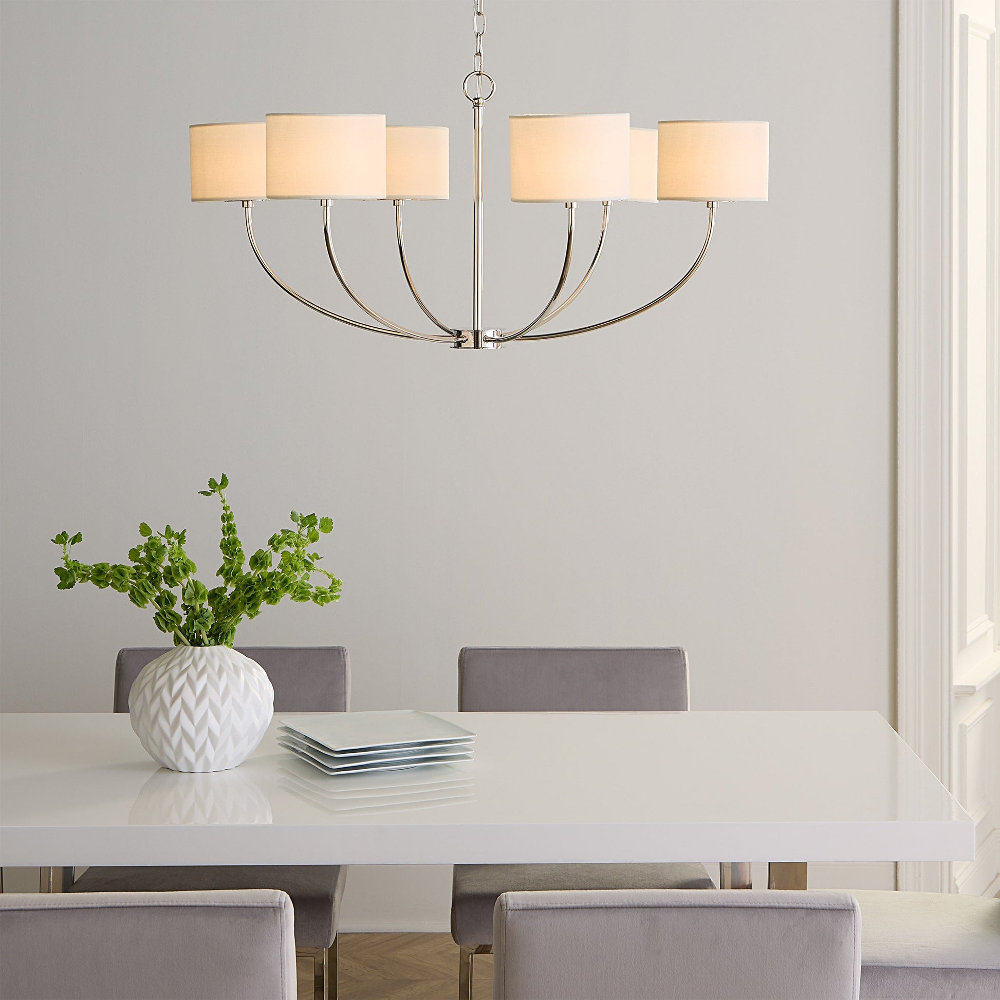 Mycaren Vintage Industrial Brass Fabric Chandelier - Lamp Copper