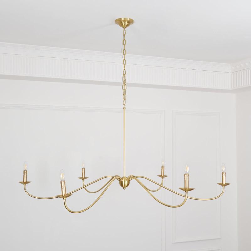 Varese Chandelier 6-Light Candle