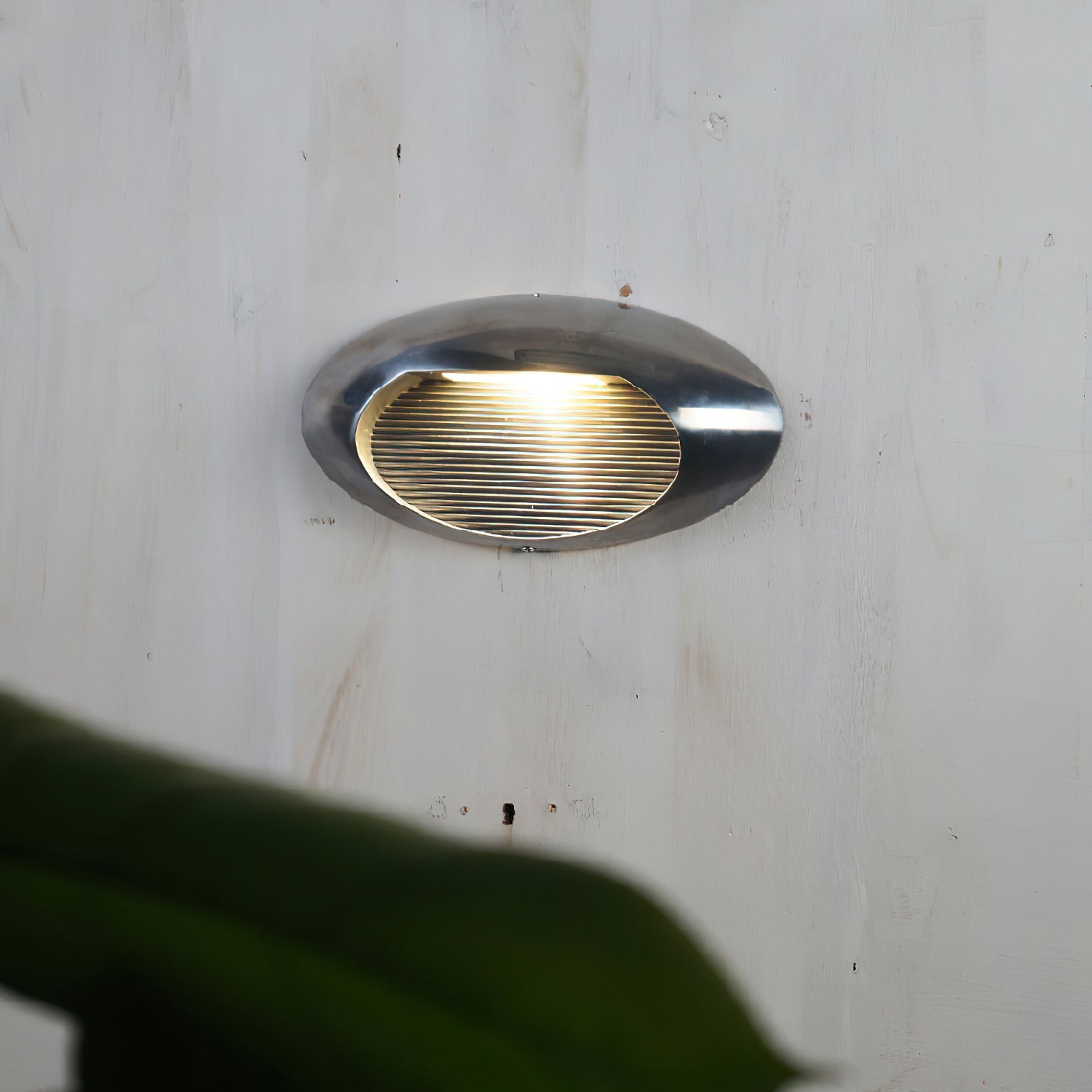 Avrinor Vintage Outdoor Metal Glass Wall Lamp - Lamp Copper