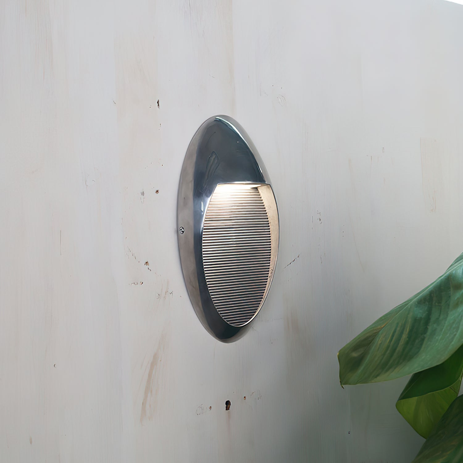 Avrinor Vintage Outdoor Metal Glass Wall Lamp - Lamp Copper