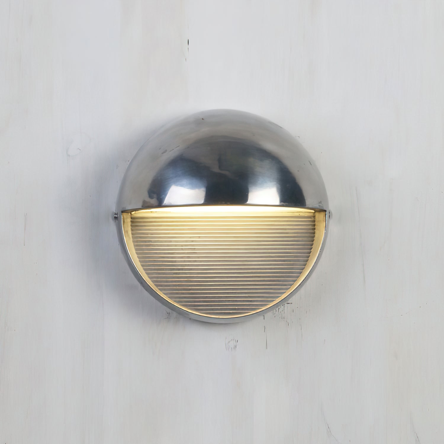 Avrinor Vintage Outdoor Metal Glass Wall Lamp - Lamp Copper