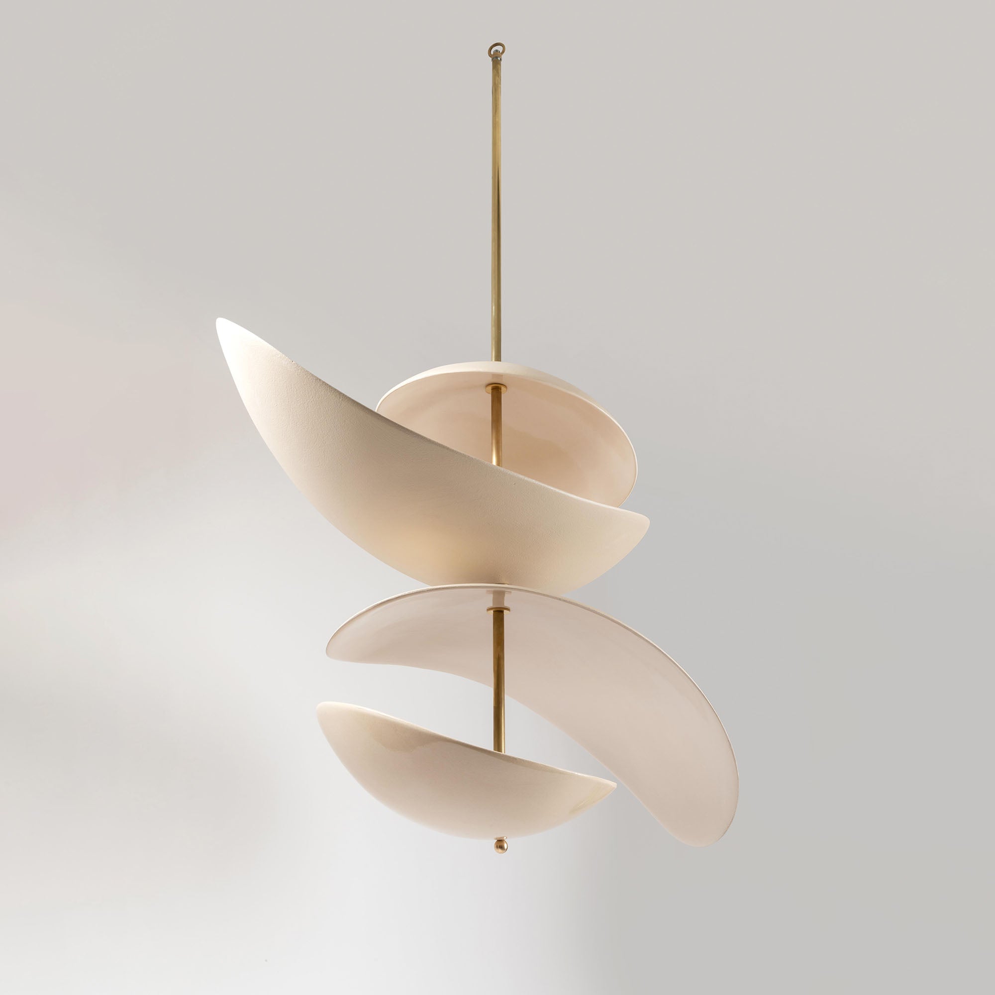 Unorara Premium Nordic Floating Metal Pendant Lamp - Lamp Copper