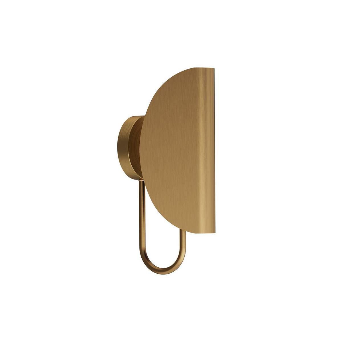 Arsorara Modern Minimalist Leaf Brass Fabric Wall Lamp - Lamp Copper
