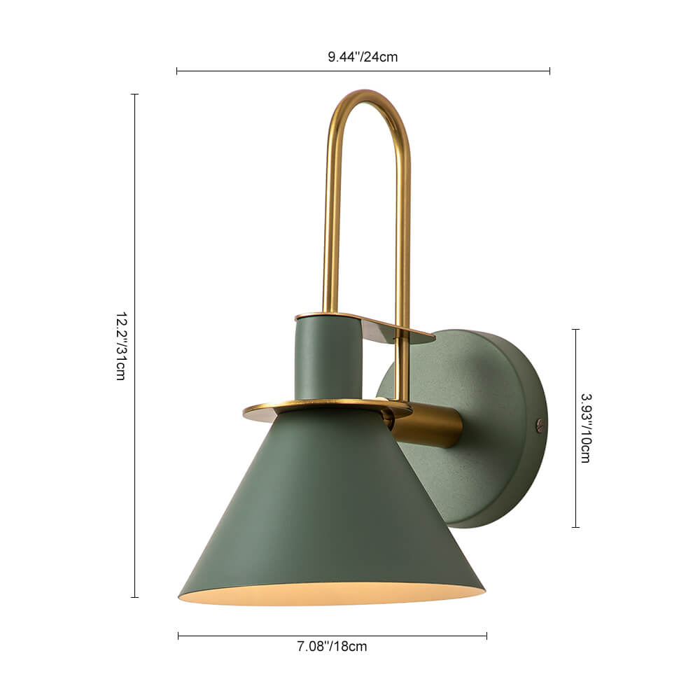 Nivero Modern Metal Wall Light Wall Sconce