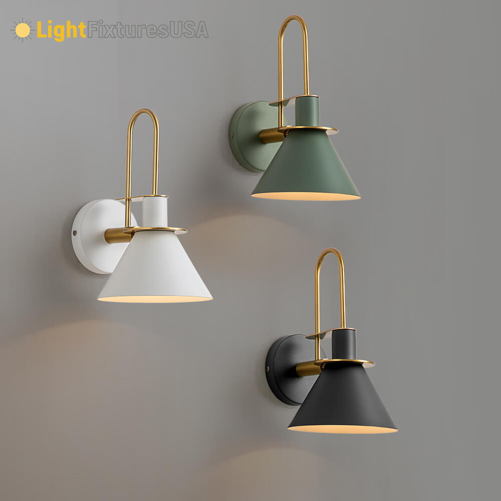 Nivero Modern Metal Wall Light Wall Sconce