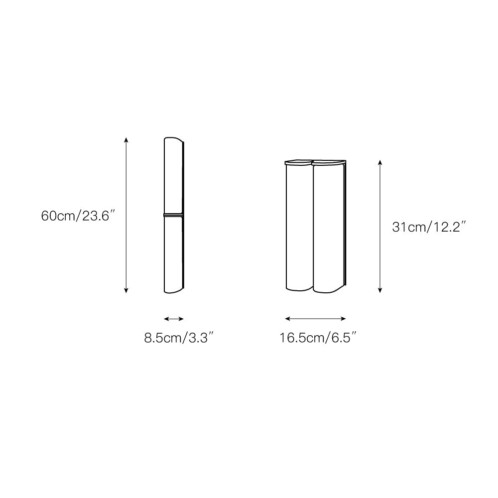 Alraeir Modern Minimalist Glass Wall Lamp - Lamp Copper