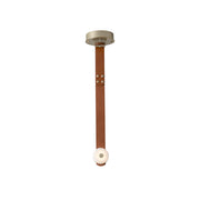 Orinos Modern Minimalist LED Alabaster Pendant Lamp - Lamp Copper