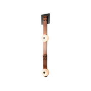 Evsore Modern Minimalist LED Leather Alabaster Sconce Wall Lamp - Lamp Copper