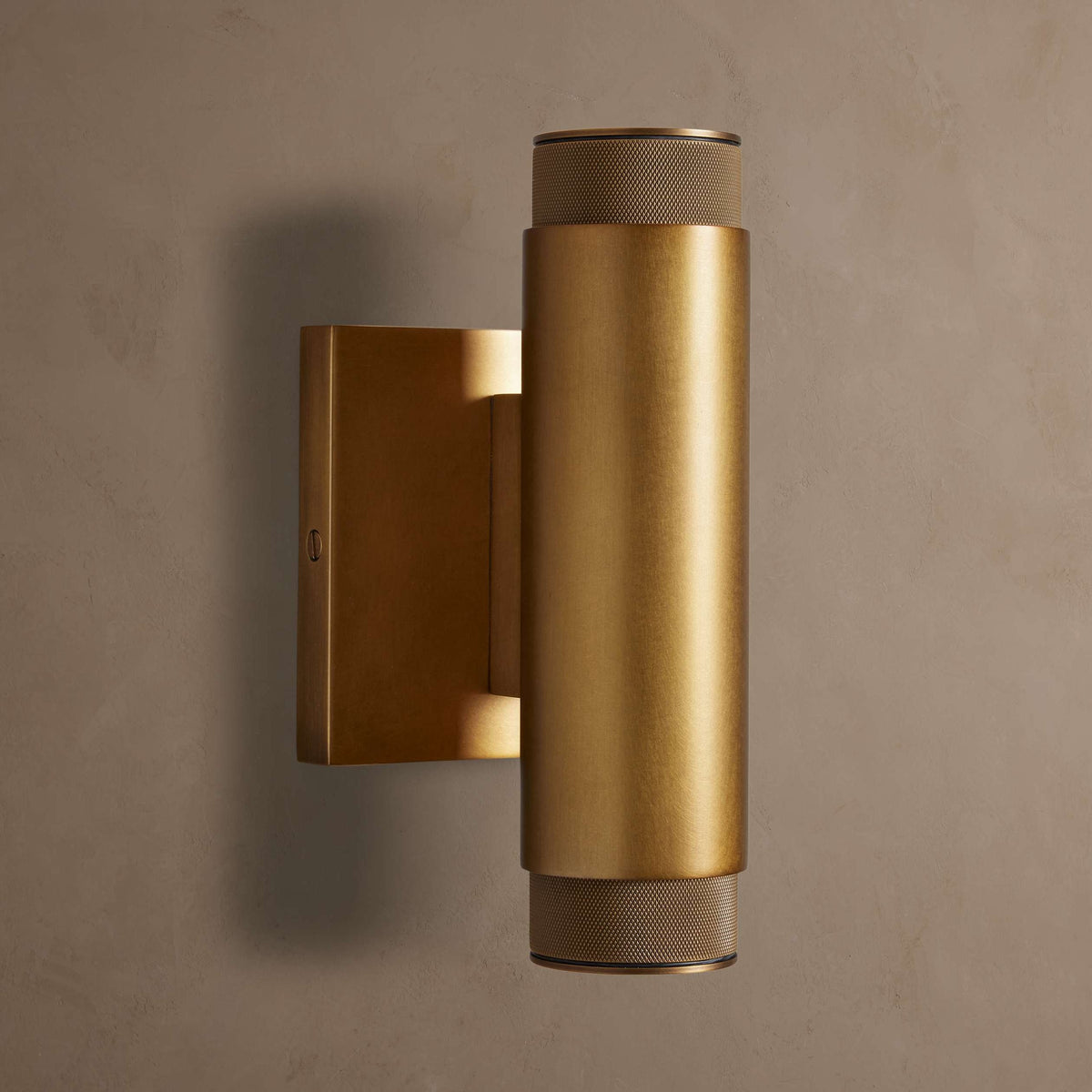 Lara Outdoor Sconce in Brass