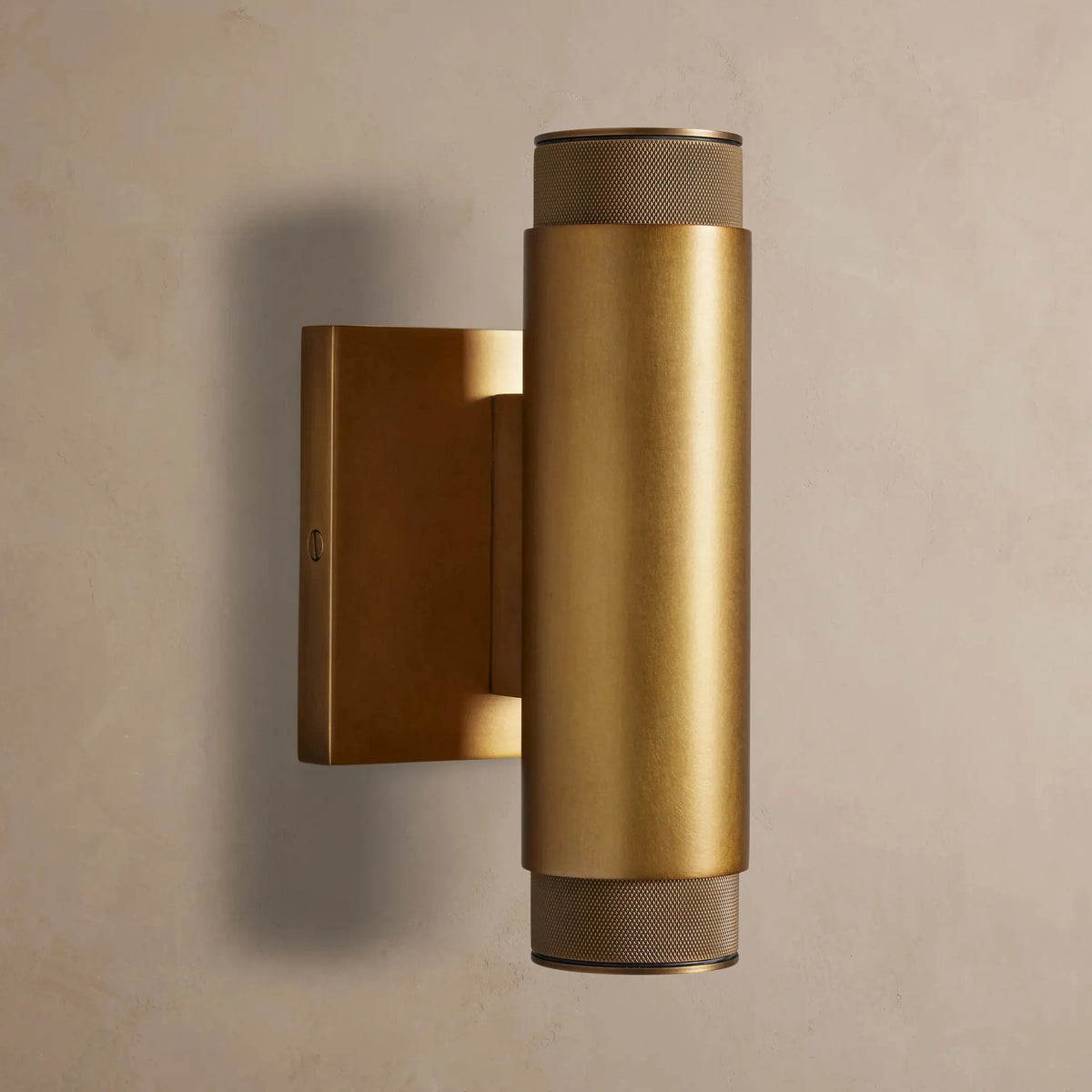 Lara Outdoor Sconce in Brass