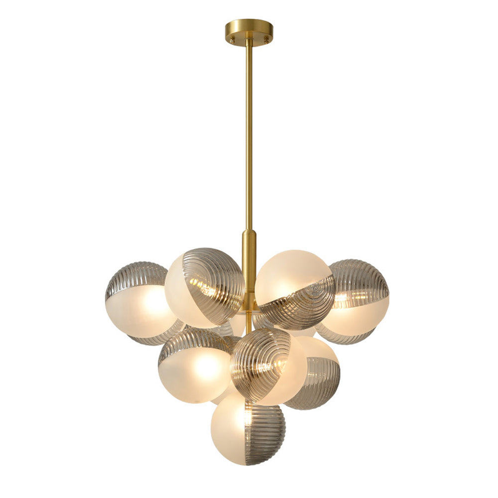 Alvunix Statement Glass Chandelier