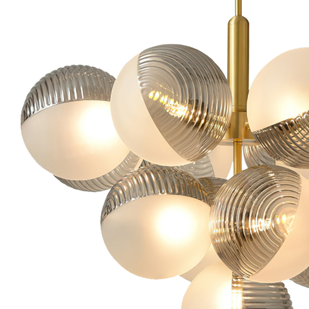 Alvunix Statement Glass Chandelier