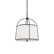 Flare Vintage Industrial Metal Fabric Pendant Lamp - Lamp Copper