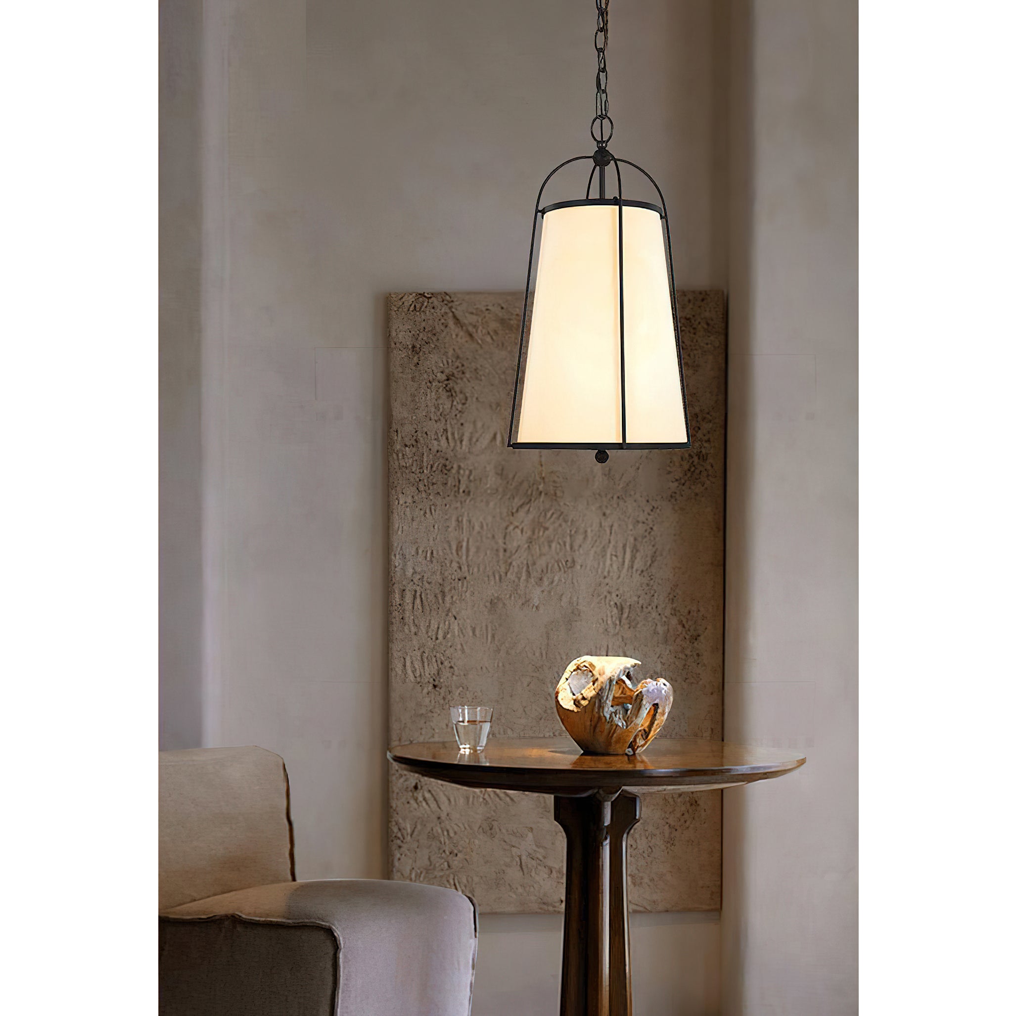 Flare Vintage Industrial Metal Fabric Pendant Lamp - Lamp Copper