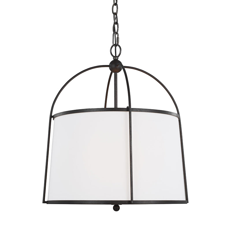Flare Vintage Industrial Metal Fabric Pendant Lamp - Lamp Copper