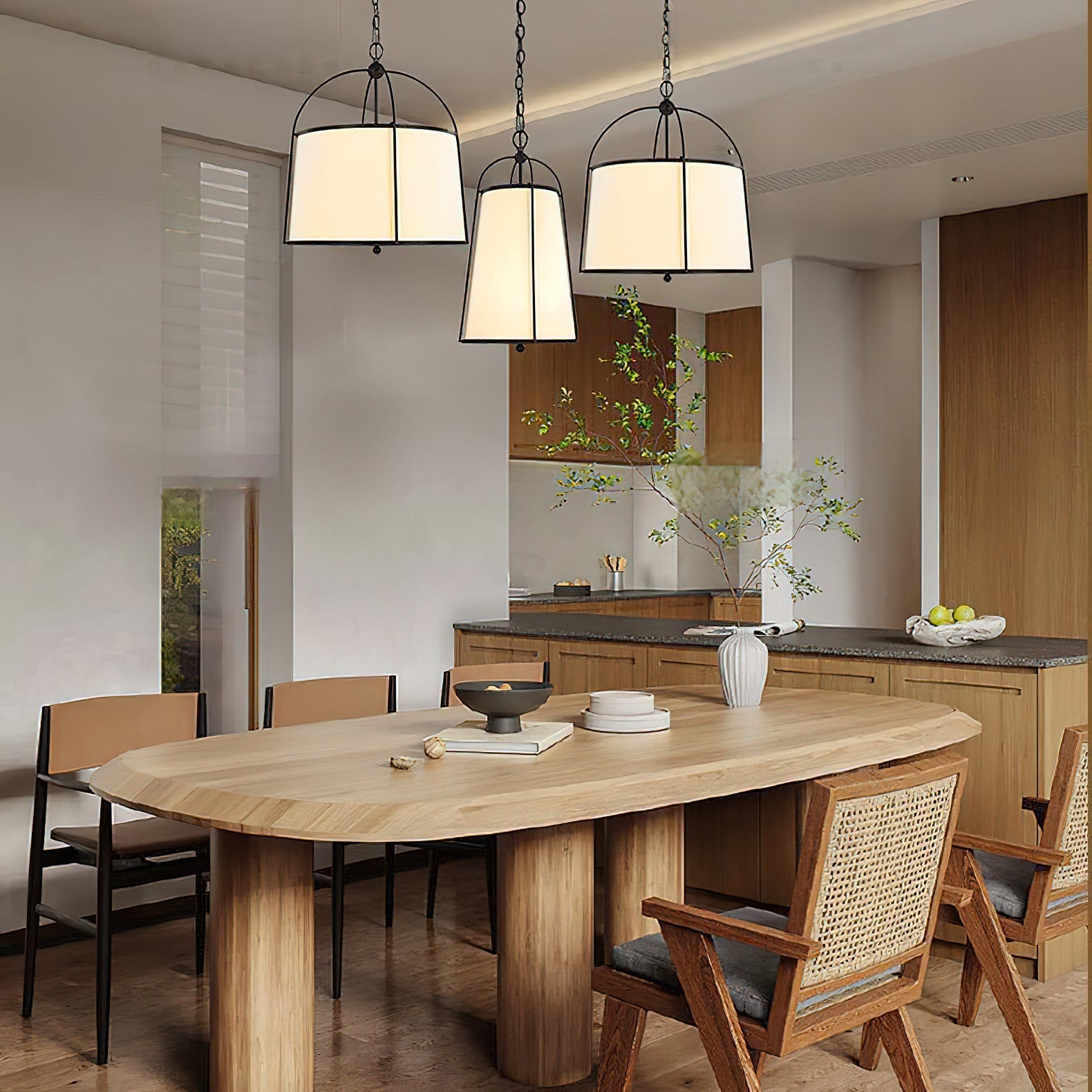 Flare Vintage Industrial Metal Fabric Pendant Lamp - Lamp Copper